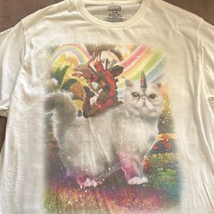 Marvel Deadpool Graphic Tee NWOT